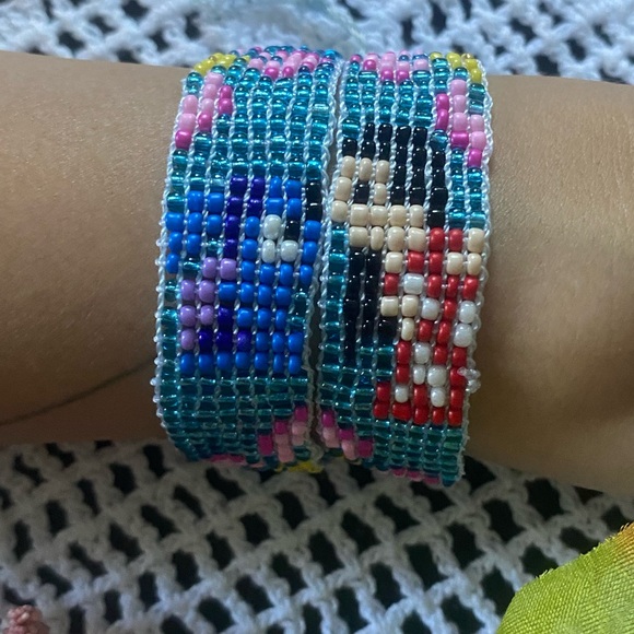 Lilo and Stitch beaded bracelet - Picture 1 of 4